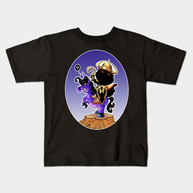 My Lil Death Dealer Kids T-Shirt by Biomek